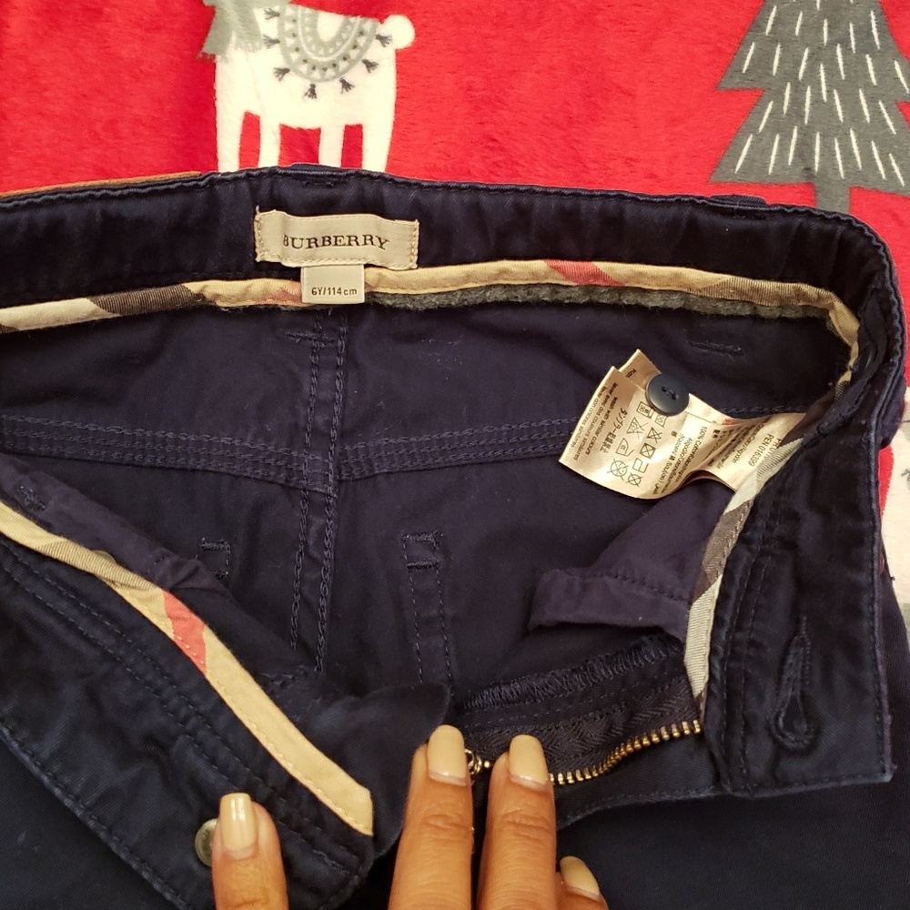 Burberry dark blue jeans